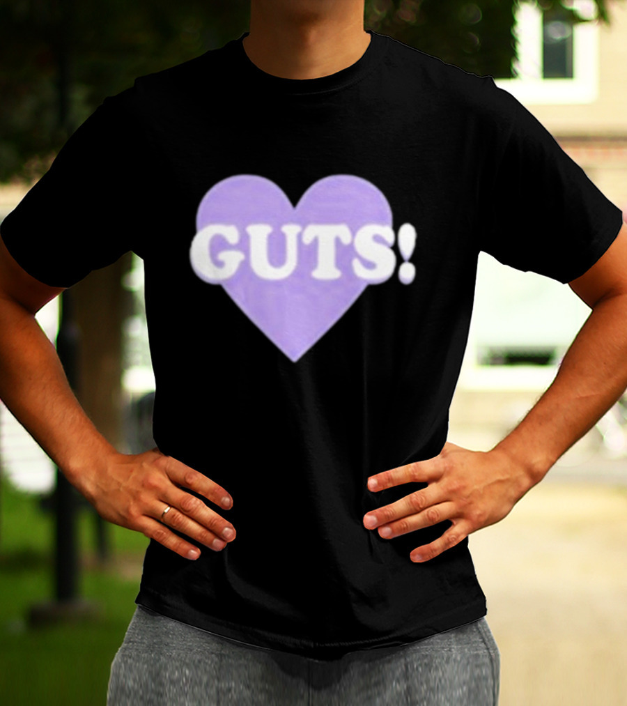Noufa Saw Liv Guts Purple Heart GUTS T-Shirt