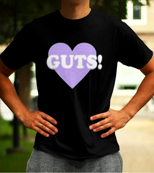Noufa Saw Liv Guts Purple Heart GUTS T-Shirt