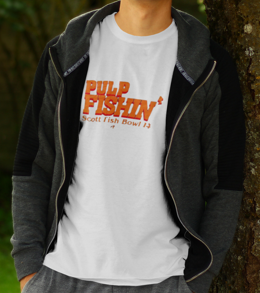 Pulp Fishin Scott Fish Bowl 14 T-Shirt