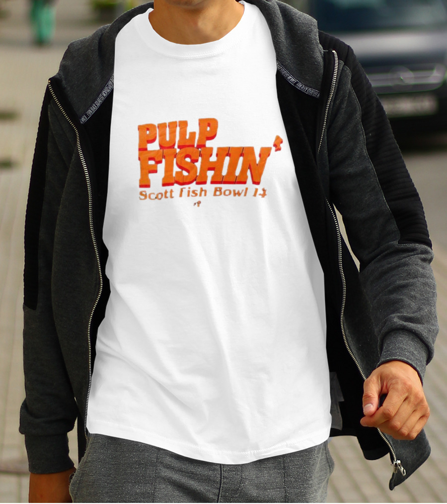 Pulp Fishin Scott Fish Bowl 14 T-Shirt