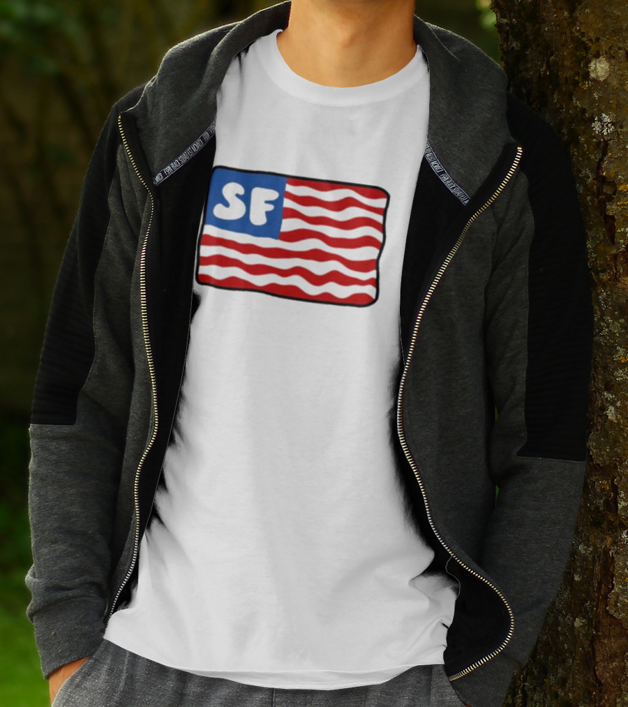 Starfit Americana SF USA Flag T-Shirt