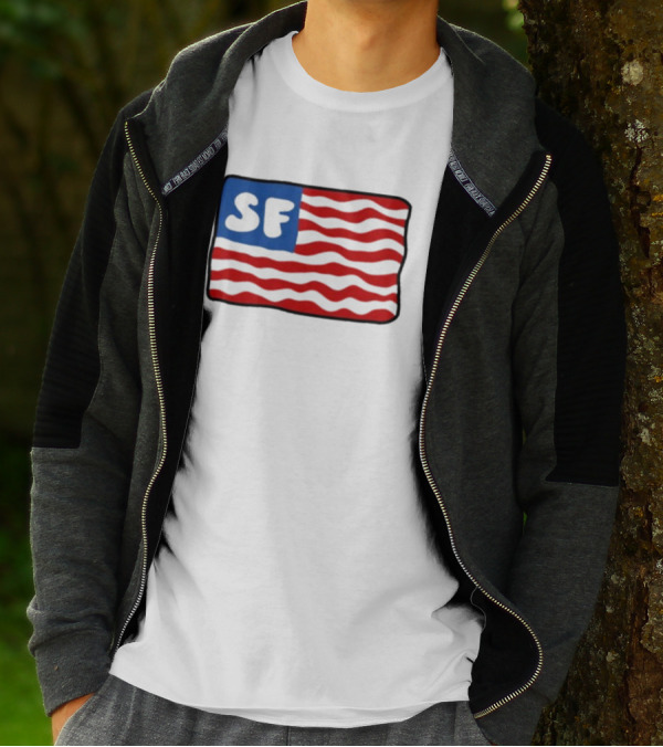 Starfit Americana SF USA Flag T-Shirt