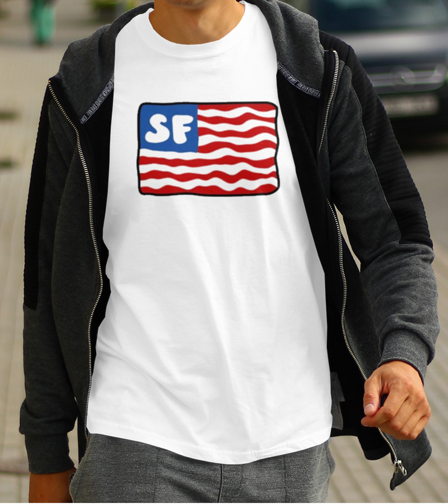 Starfit Americana SF USA Flag T-Shirt