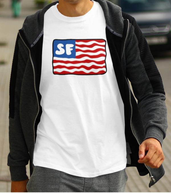 Starfit Americana SF USA Flag T-Shirt
