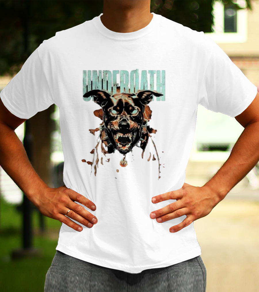 Underoath Emo’s Not Dead Horror Dog Fierce Canine T-Shirt