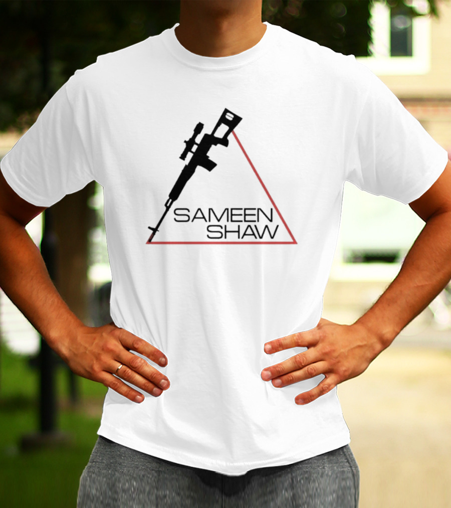 Sameen Shaw Samaritan Rifle Triangle T-Shirt