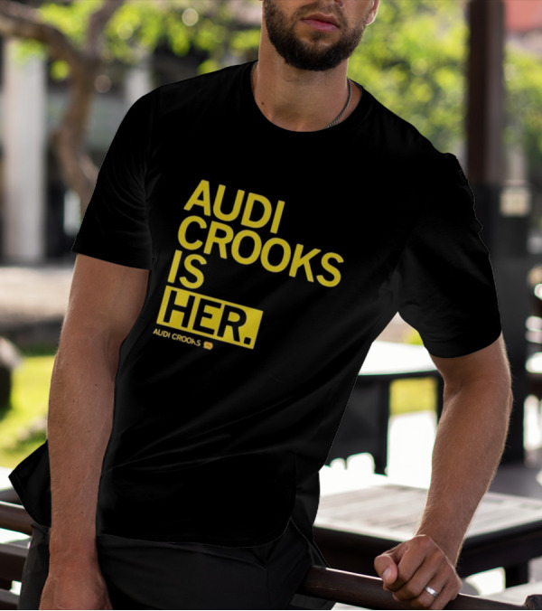 Audi Crooks Is Her Basketball Star Empowerment T-Shirt