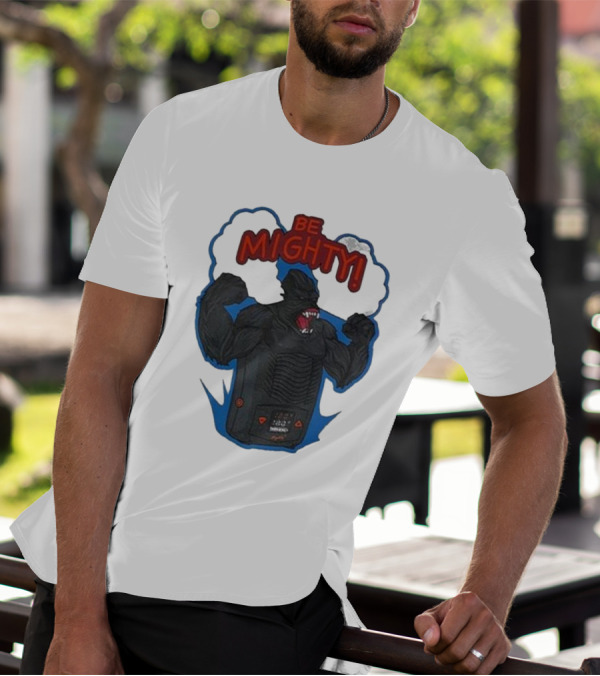 Be Mighty Monster Creature Inspired By Kaiju And Electronics T-Shirt