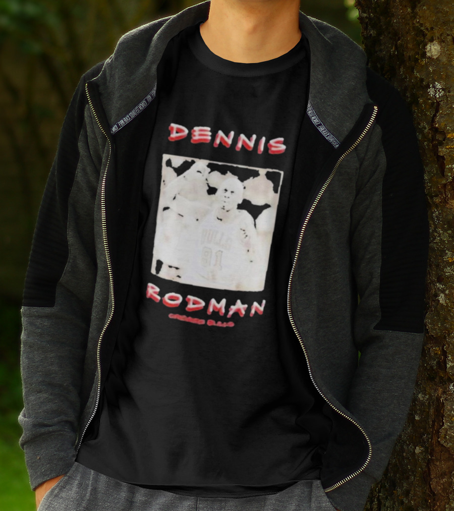 DENNIS RODMAN BULLS 91 CHICAGO BASKETBALL T-Shirt