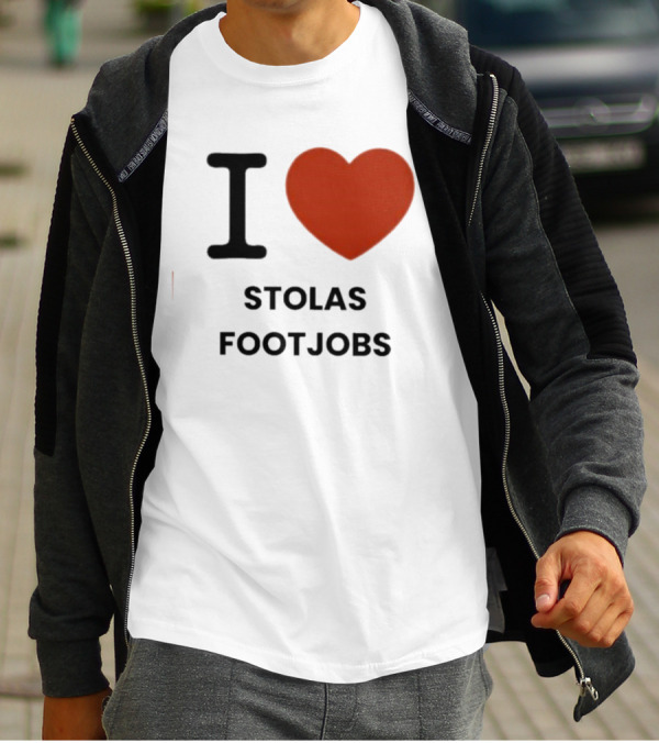 I Love Stolas Footjobs T-Shirt