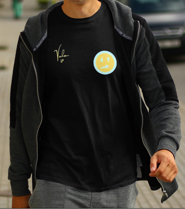 Judah And The Lion Collab Vala Smiley Face T-Shirt