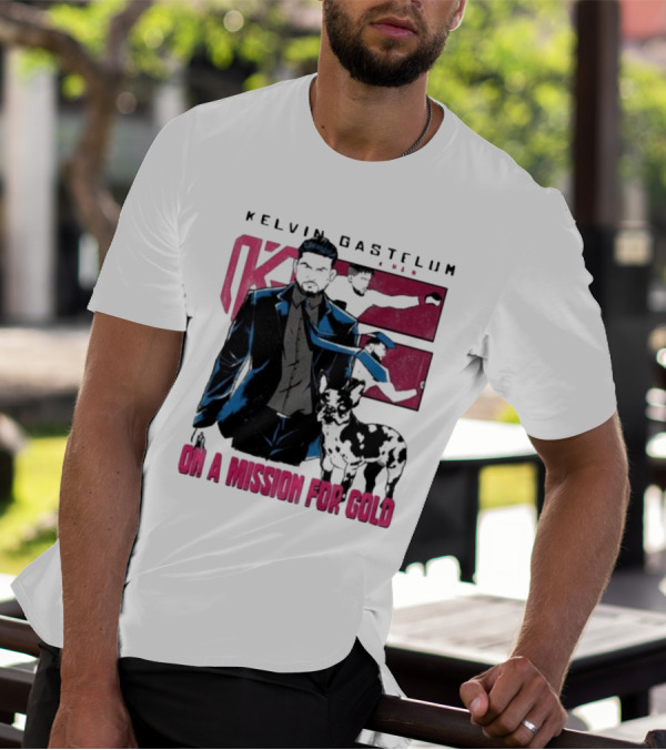 Kelvin Gastelum Wick On A Mission For Gold T-Shirt