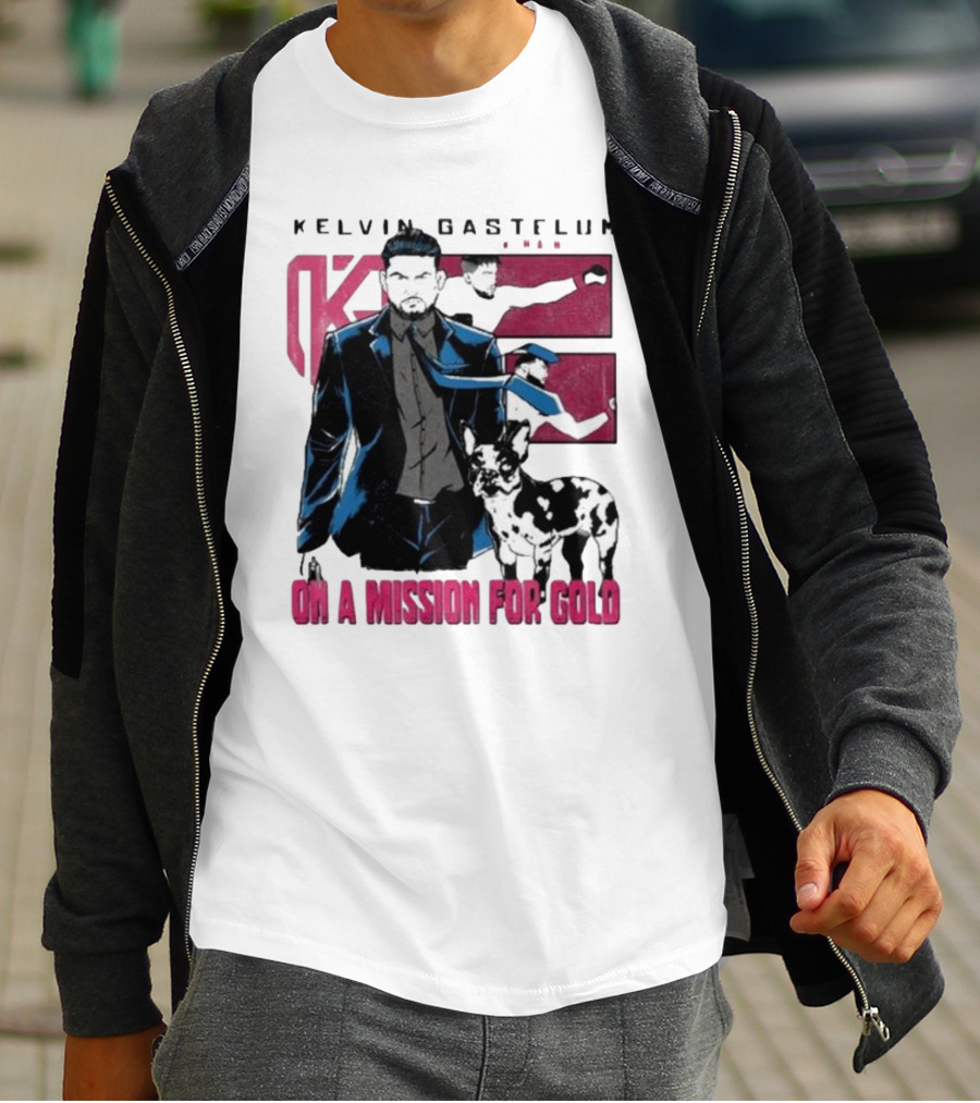 Kelvin Gastelum Wick On A Mission For Gold T-Shirt