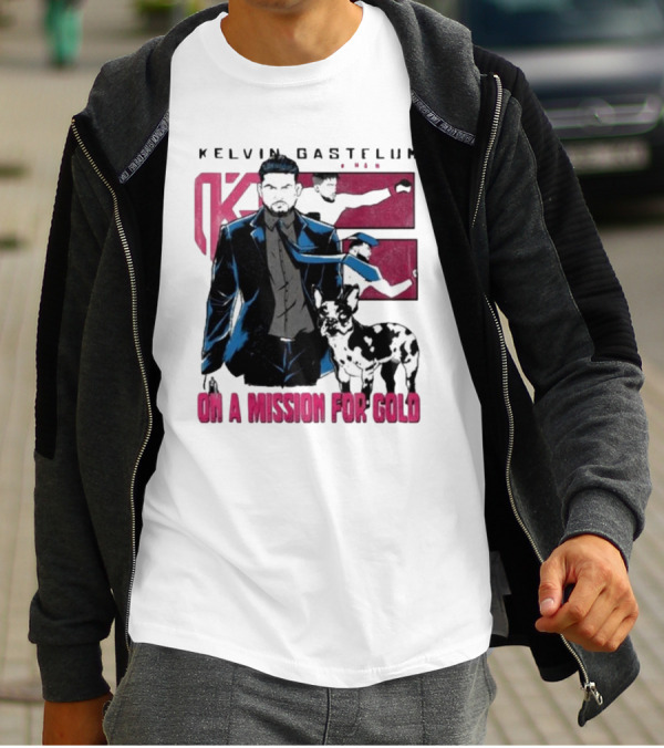 Kelvin Gastelum Wick On A Mission For Gold T-Shirt