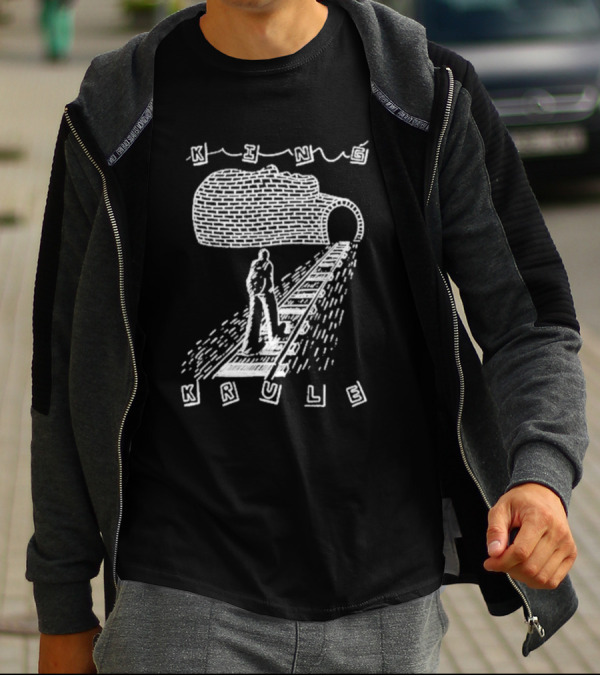 KING KRULE TRAIN TRACK WALKER AND BRICK TUNNEL T-Shirt