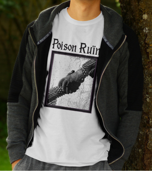 Poison Ruïn Medieval Chainmail Handshake Confrere T-Shirt