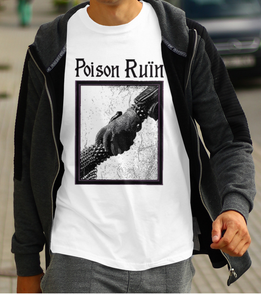 Poison Ruïn Medieval Chainmail Handshake Confrere T-Shirt