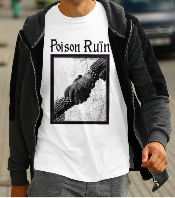 Poison Ruïn Medieval Chainmail Handshake Confrere T-Shirt