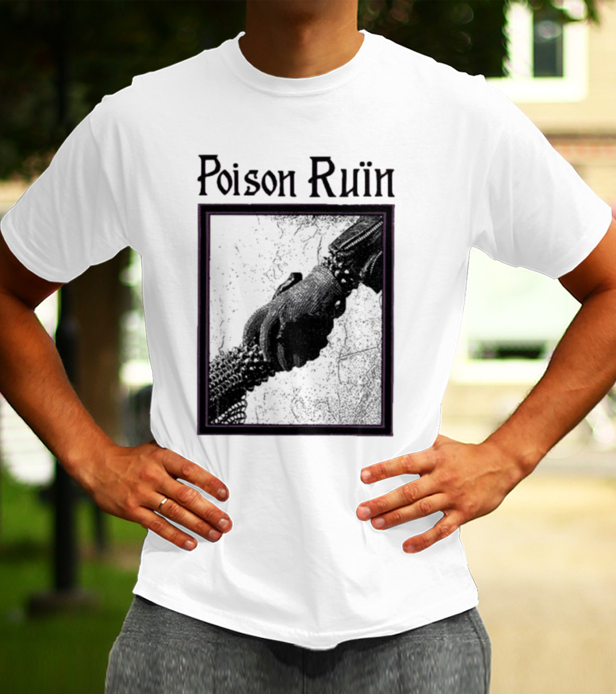 Poison Ruïn Medieval Chainmail Handshake Confrere T-Shirt