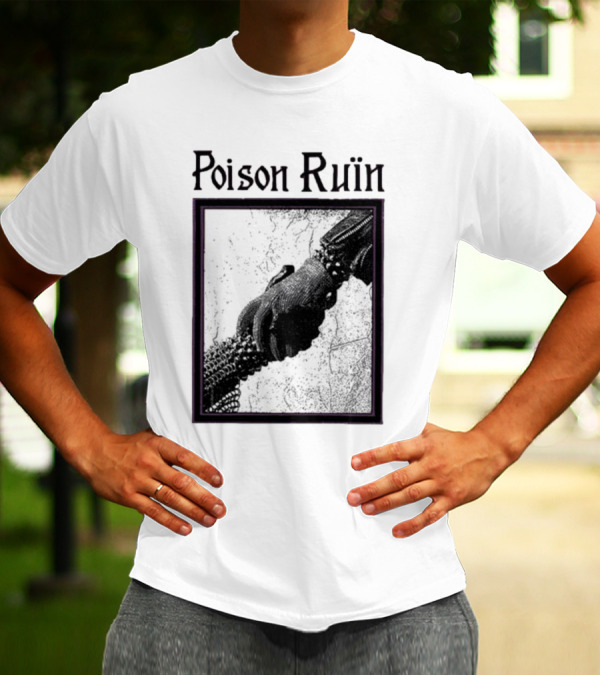 Poison Ruïn Medieval Chainmail Handshake Confrere T-Shirt