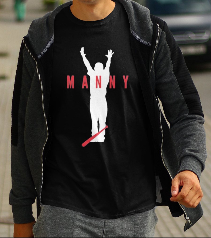 Red Sox Nation Manny Ramirez Baseball T-Shirt