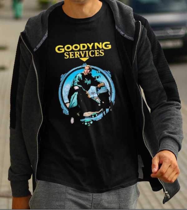 Goodyng Services Rippaverse Comics Character Scene T-Shirt