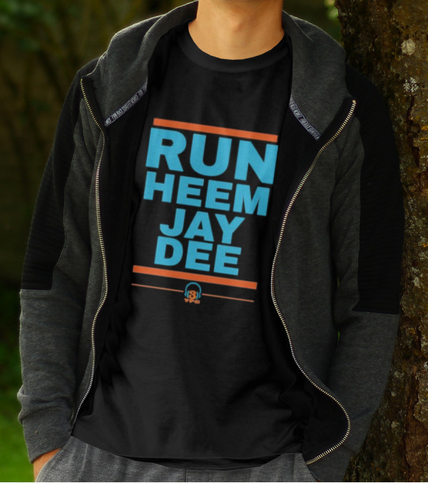RUN HEEM JAY DEE 83 VPG Miami Dolphins T-Shirt