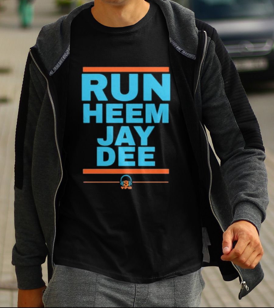 RUN HEEM JAY DEE 83 VPG Miami Dolphins T-Shirt
