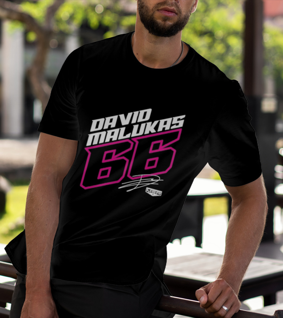 David Malukas 66 MSR Racing Signature T-Shirt