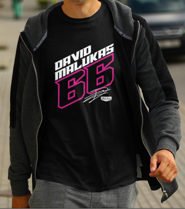 David Malukas 66 MSR Racing Signature T-Shirt
