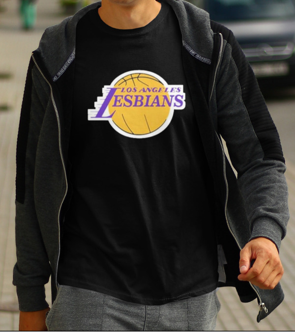 Lakeyia Brown Los Angeles Lesbians Basketball Logo Lakers T-Shirt