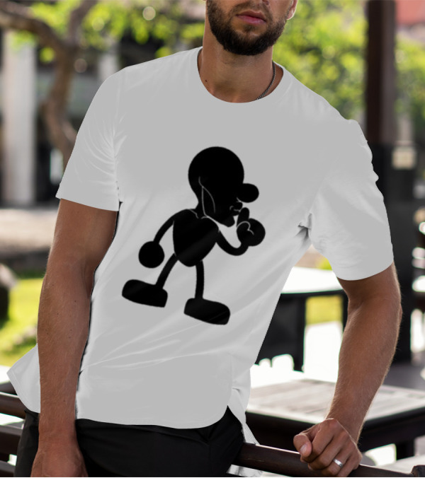 Yeet Team Mr Mew Iconic Silhouette And Dog Collaboration T-Shirt
