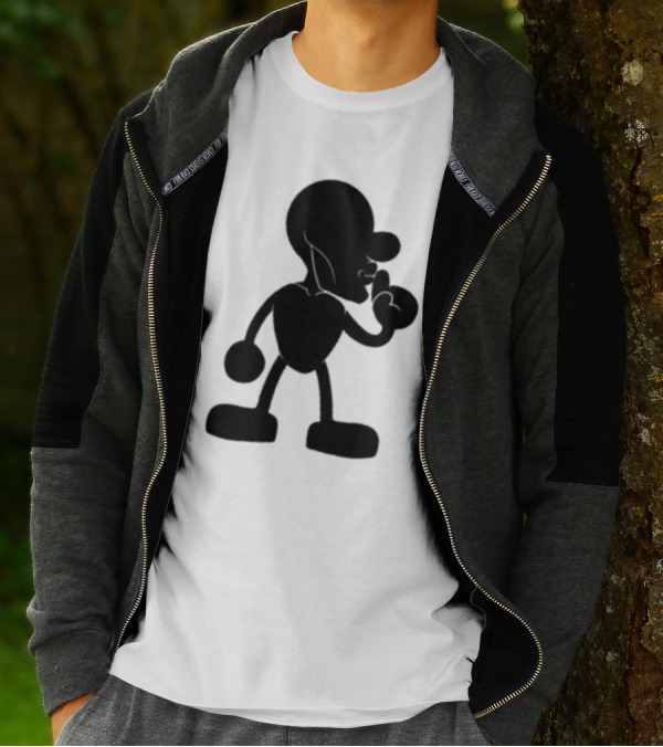 Yeet Team Mr Mew Iconic Silhouette And Dog Collaboration T-Shirt