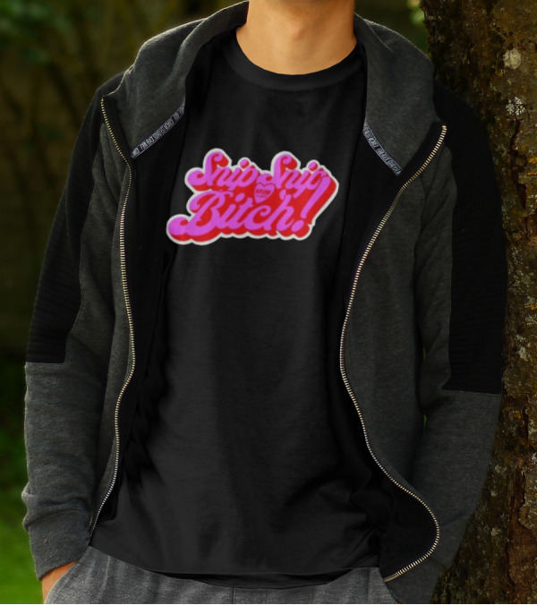Angeria Paris Snip Snip Bitch APVM Heart Ringer T-Shirt