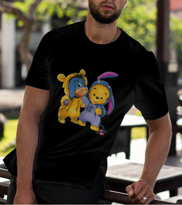 Baby Pooh Eeyore Costume Winnie The Pooh T-Shirt