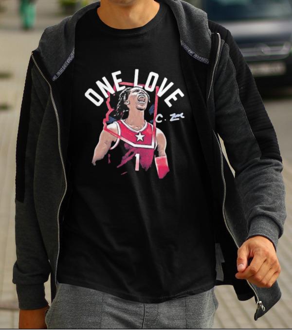 Caleb Love One Love Basketball T-Shirt