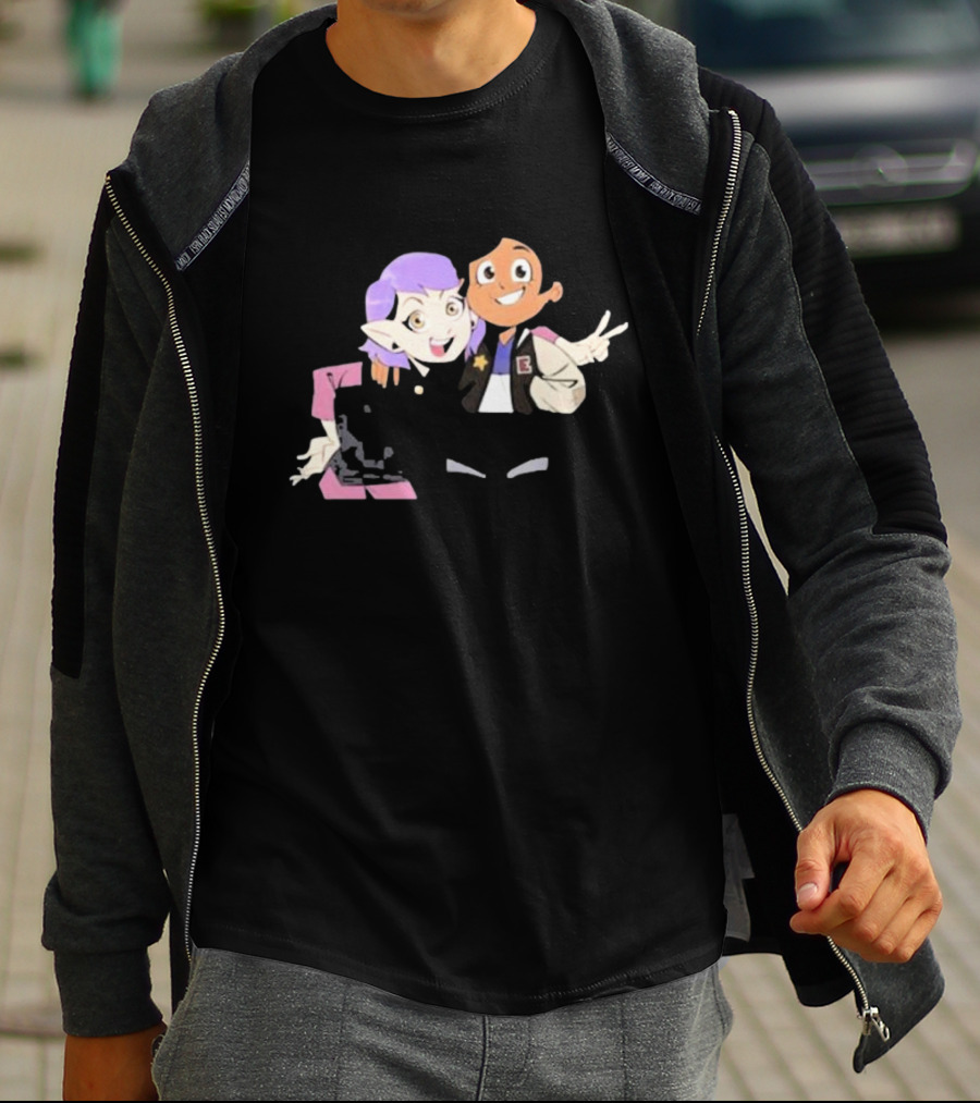 Dana Terrace Lumity The Owl House Luz And Amity Fan T-Shirt