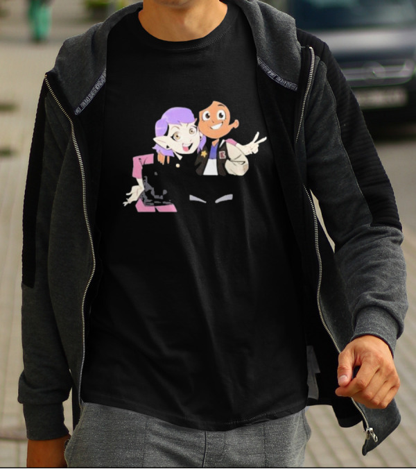 Dana Terrace Lumity The Owl House Luz And Amity Fan T-Shirt
