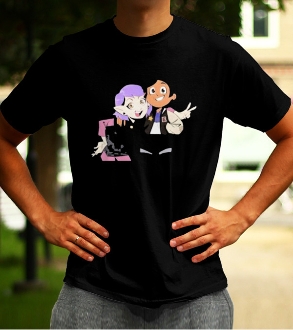 Dana Terrace Lumity The Owl House Luz And Amity Fan T-Shirt