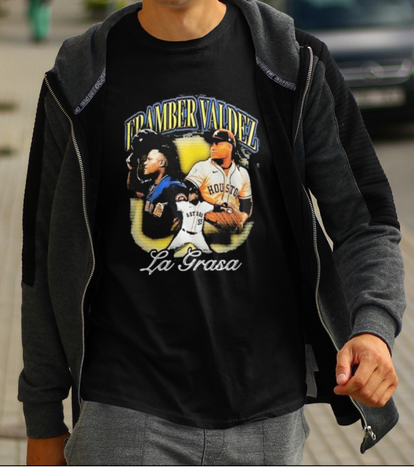 Framber Valdez Houston Astros La Grasa T-Shirt