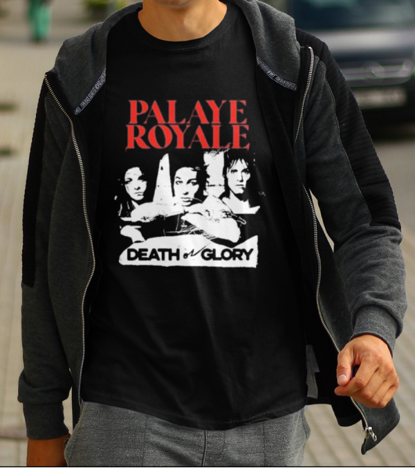 Palaye Royale Death Or Glory Band Member Portrait Trio T-Shirt