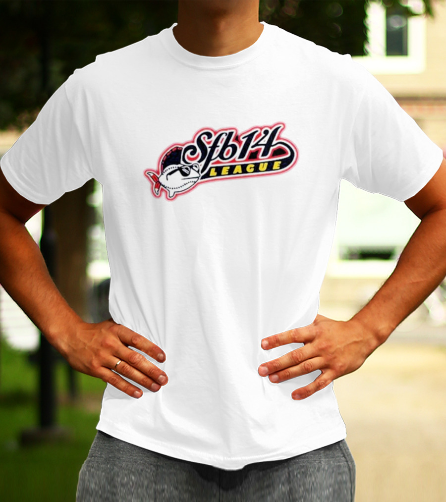 SFB League Wild Fish Cool Cartoon T-Shirt