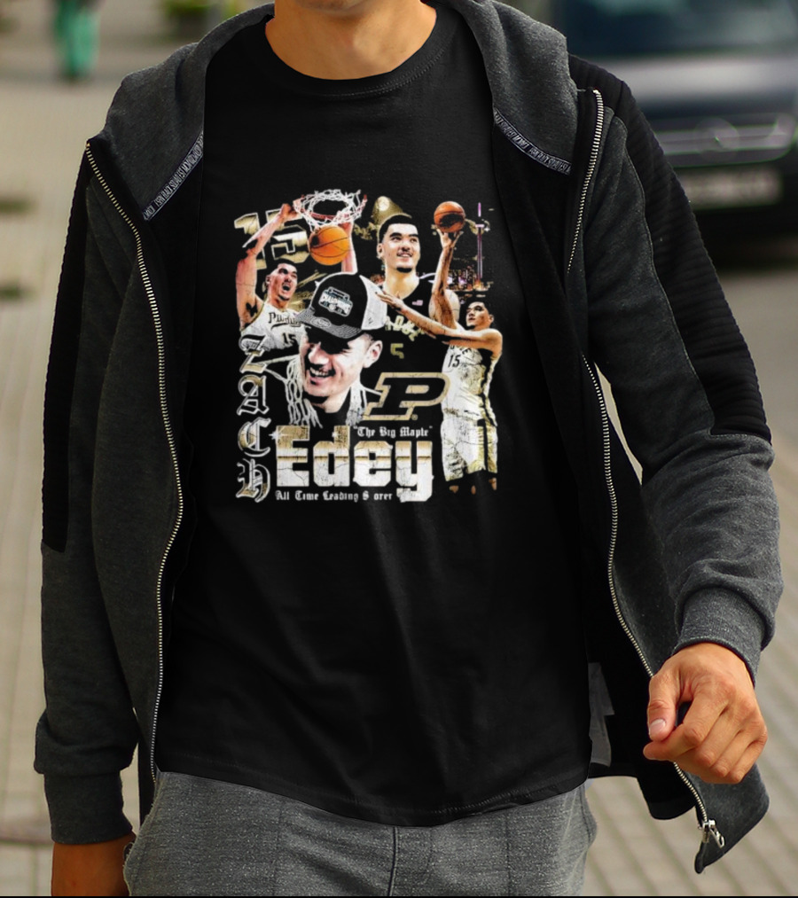 Zach Edey The Big Maple Purdue All Time Leading Scorer T-Shirt
