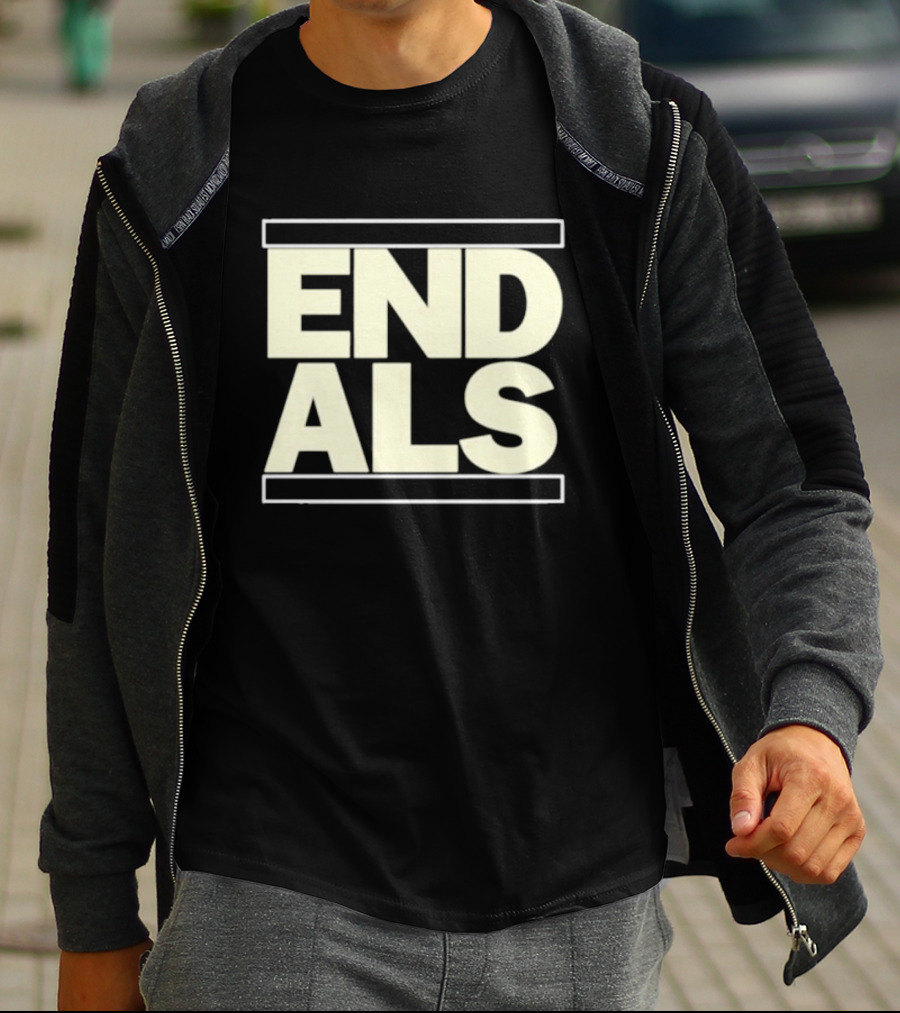 Torey Lovullo Supporting Awareness With End ALS Message T-Shirt