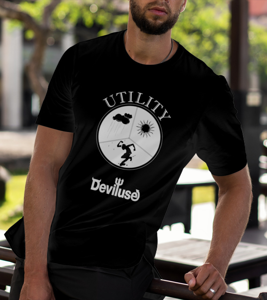 Utility Deciluse Rain Sun And Run Deviluse T-Shirt