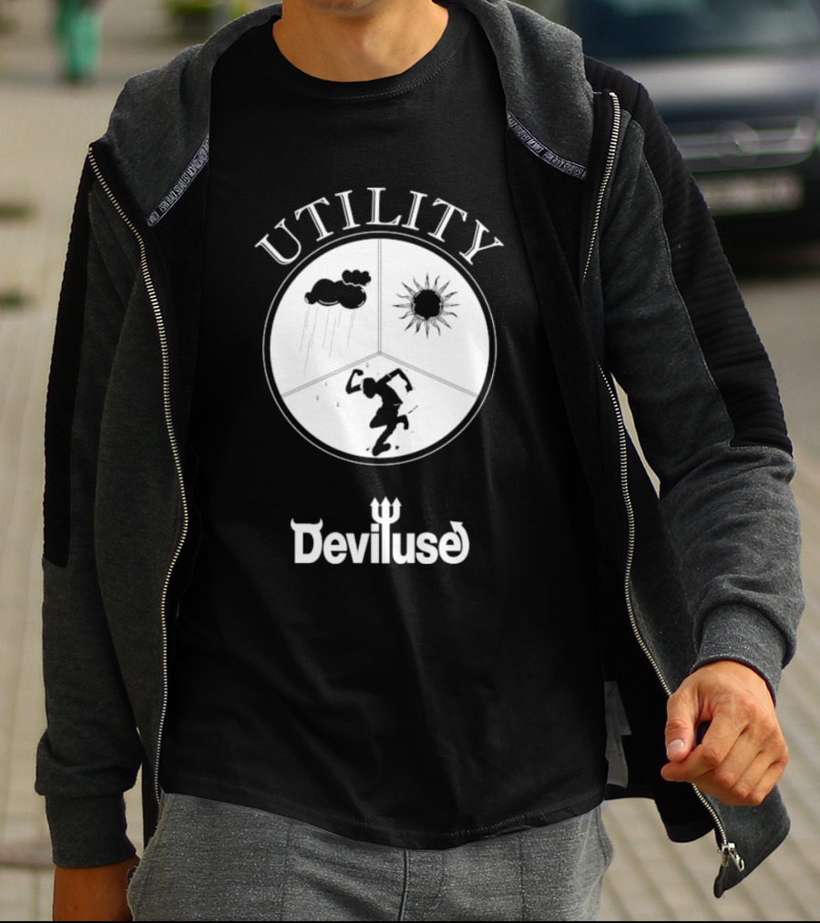 Utility Deciluse Rain Sun And Run Deviluse T-Shirt