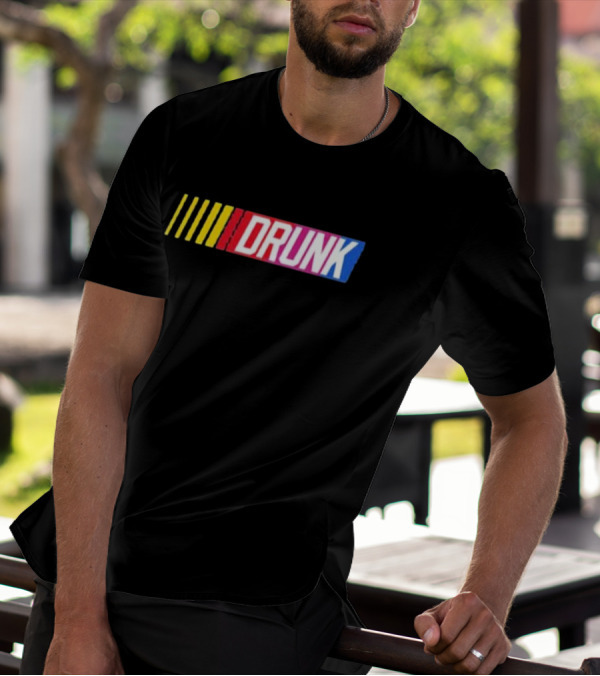 Silly Geese Racing Style Drunk Nascar T-Shirt