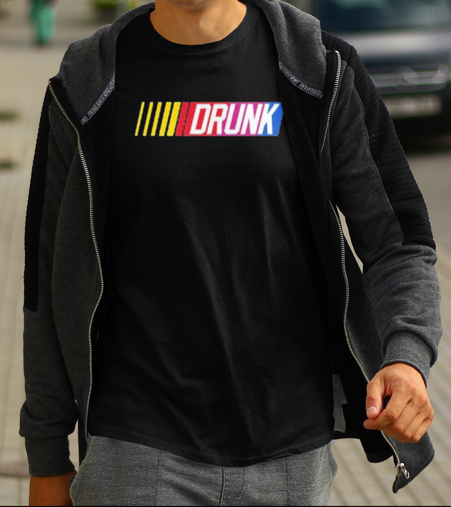Silly Geese Racing Style Drunk Nascar T-Shirt