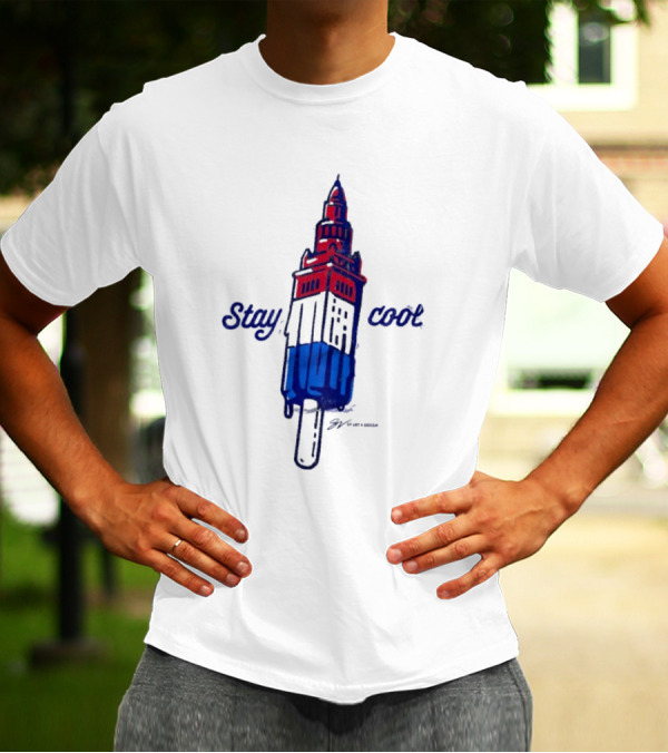 Cleveland Stay Cool Tower Popsicle T-Shirt