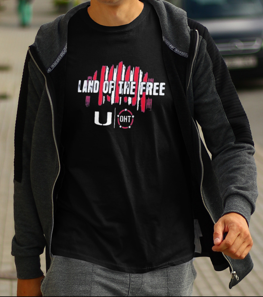 Land Of The Free Miami Hurricanes U OHT T-Shirt